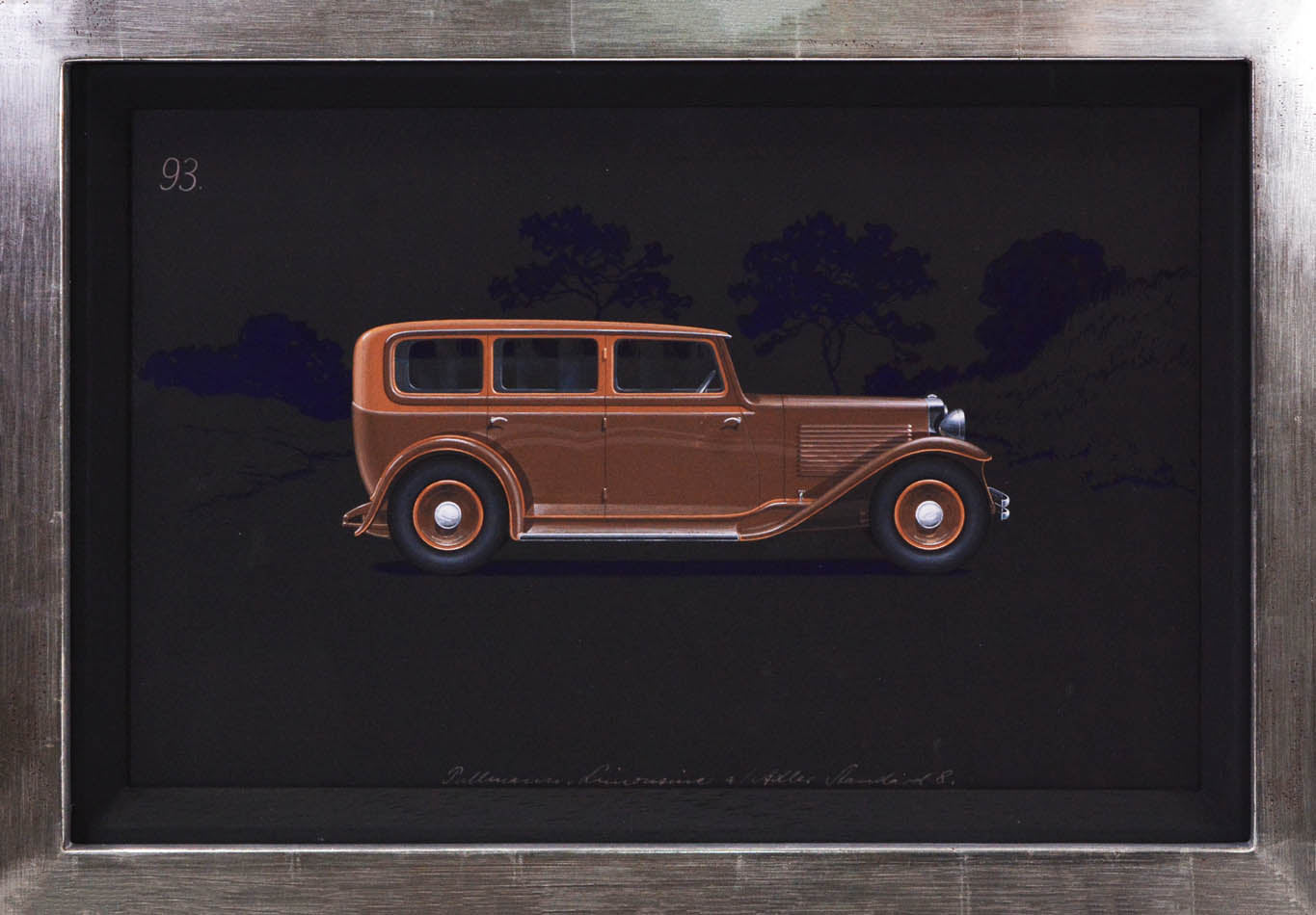 Pullman Limousine coachwork design by Alexis Kellner AG for the Adler Standard 8.