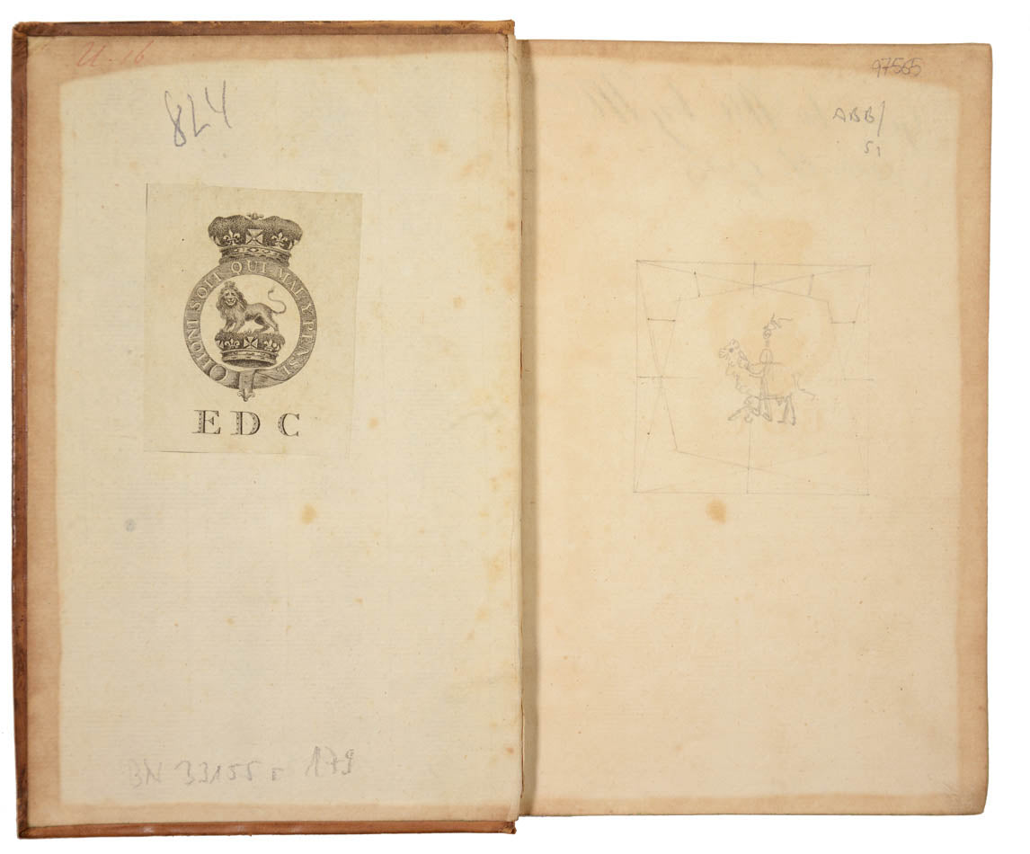 The first edition of Thomas Simes A Military Course for the Government, with 20 hand-coloured plates, and provenance for Ernest Augustus King of Hanover