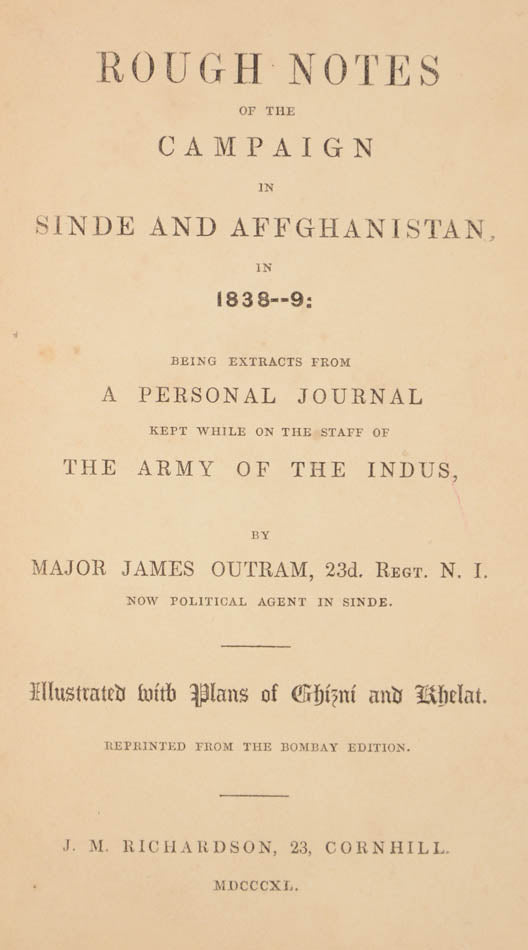 Originally published in a small Bombay edition. A thrilling account of the capture of Ghazni.