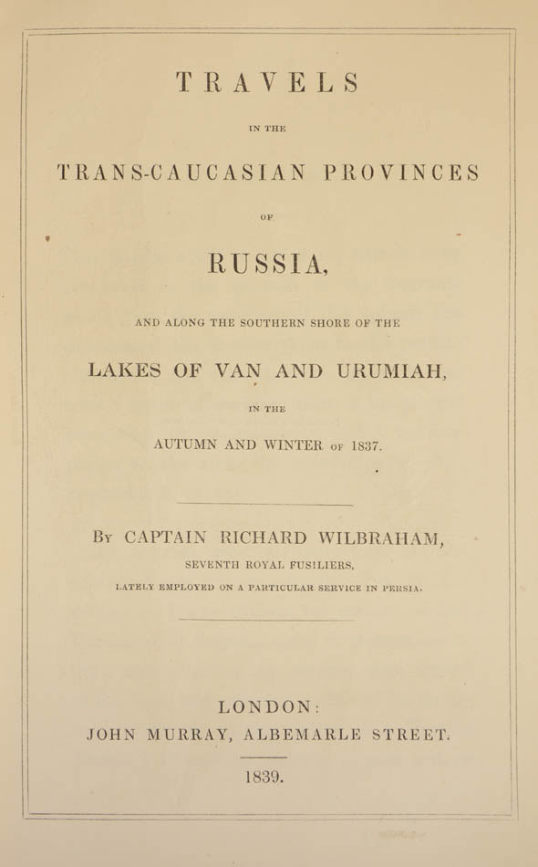 Wilbraham was a Captain in the British army on secondment to Mohammad Shah, and gives a good profile of the Qajar ruler.