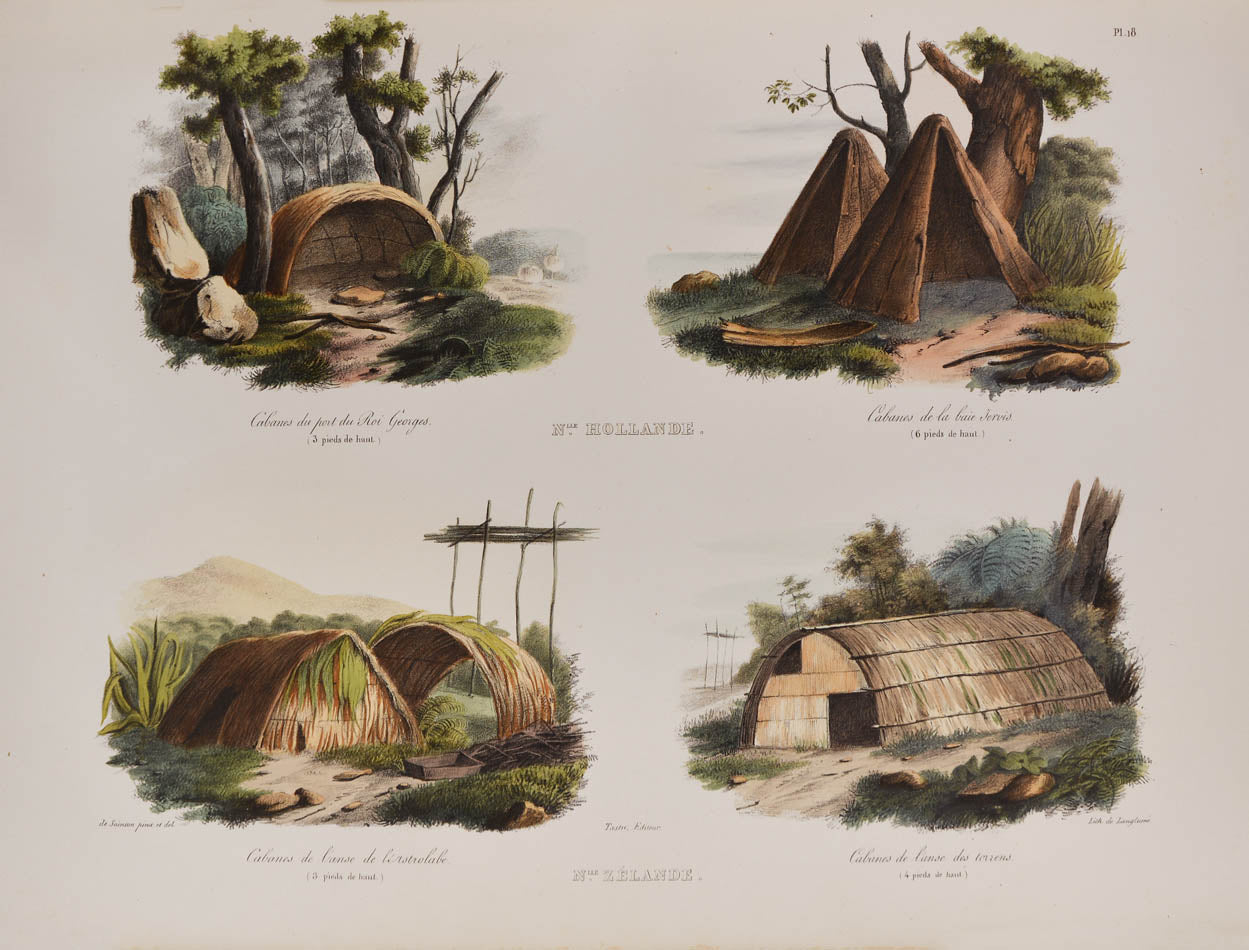 Extremely rare and desirable. First edition of Dumont d'Urville's voyage in the Astrolabe. One of the great French early 19th-century Grands Voyages.