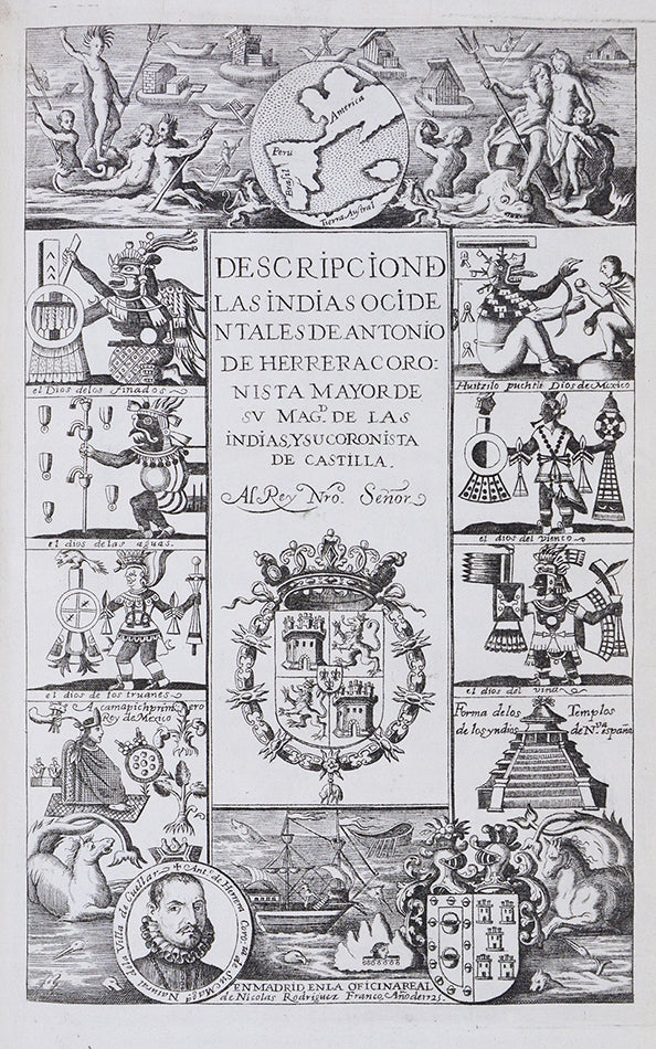 The second Spanish edition of a highly important collectin of Spanish narratives of exploration and conquest, drawing on some sources no longer extant.