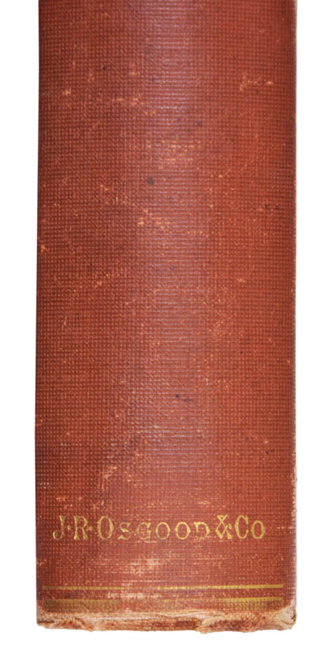 A very good first edition example of the first book by Henry James. One of approximately 1500 copies with the correct imprint on the spine.