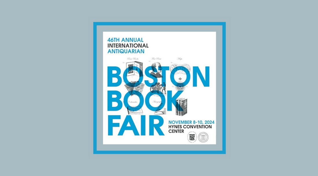 Boston International Antiquarian Book Fair 2024