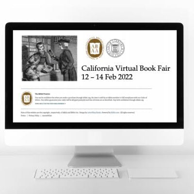 California Virtual Book Fair Shapero Rare Books