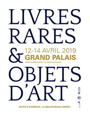 Salon International du Livre Rare & de l'Objet d'art 2019 Shapero Rare Books