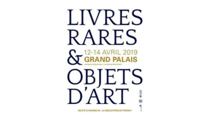 Salon International du Livre Rare & de l'Objet d'art 2019