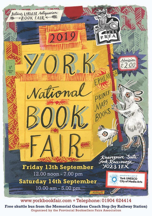 York National Book Fair 2019 Shapero Rare Books