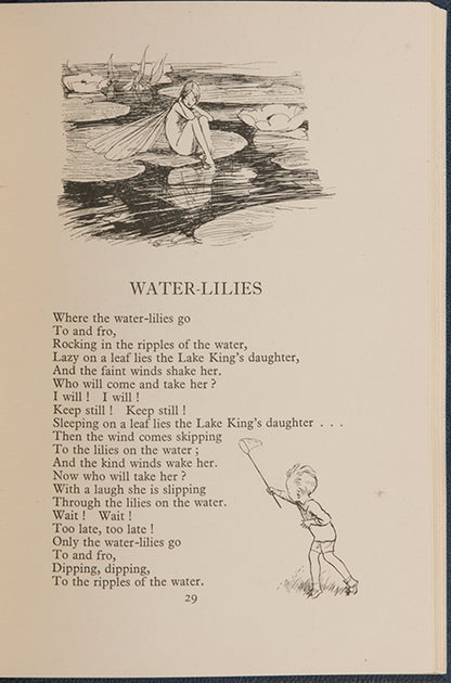 A charming collection of rhymes and verses, some of which, such as 'Us Two' and 'The Friend' feature Winnie-The-Pooh, all by A A Milne and illustrated by E H Shepard