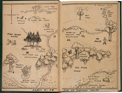 A charming collection of rhymes and verses, some of which, such as 'Us Two' and 'The Friend' feature Winnie-The-Pooh, all by A A Milne and illustrated by E H Shepard