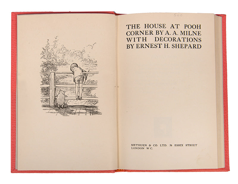 A charming collection of rhymes and verses, some of which, such as 'Us Two' and 'The Friend' feature Winnie-The-Pooh, all by A A Milne and illustrated by E H Shepard