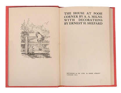 A charming collection of rhymes and verses, some of which, such as 'Us Two' and 'The Friend' feature Winnie-The-Pooh, all by A A Milne and illustrated by E H Shepard