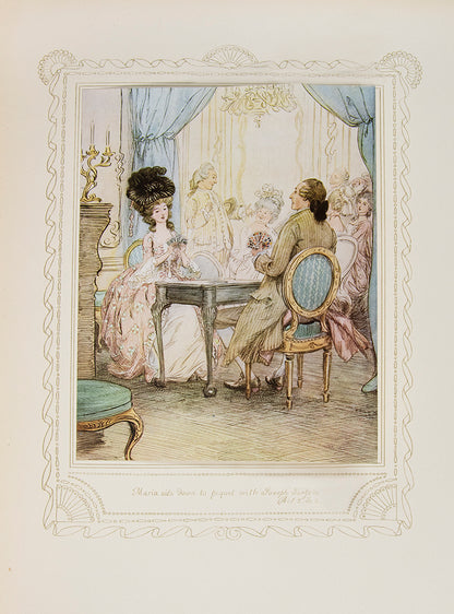 The special deluxe limited edition of Sheridan's The School for Scandal, illustrated & signed by Hugh Thomson, in publisher's full vellum binding 