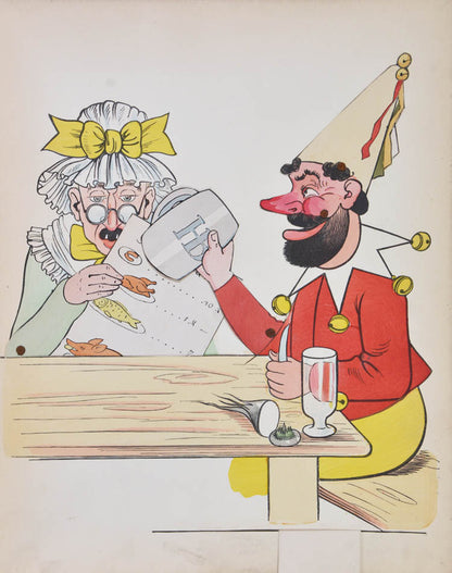 Meggendorfer's movables are some of the most complex mechanisms ever created in the genre.