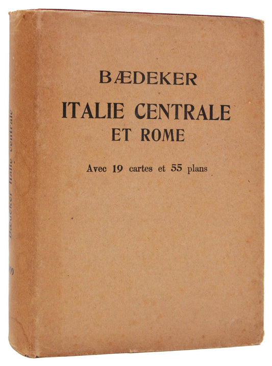 Last edition of Central Italy in French. 