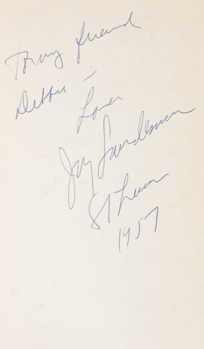 Interesting association copy of the first US edition of Murphy by Samuel Beckett, with contemporary gift inscription of all-round far-out guy Jay Landesman