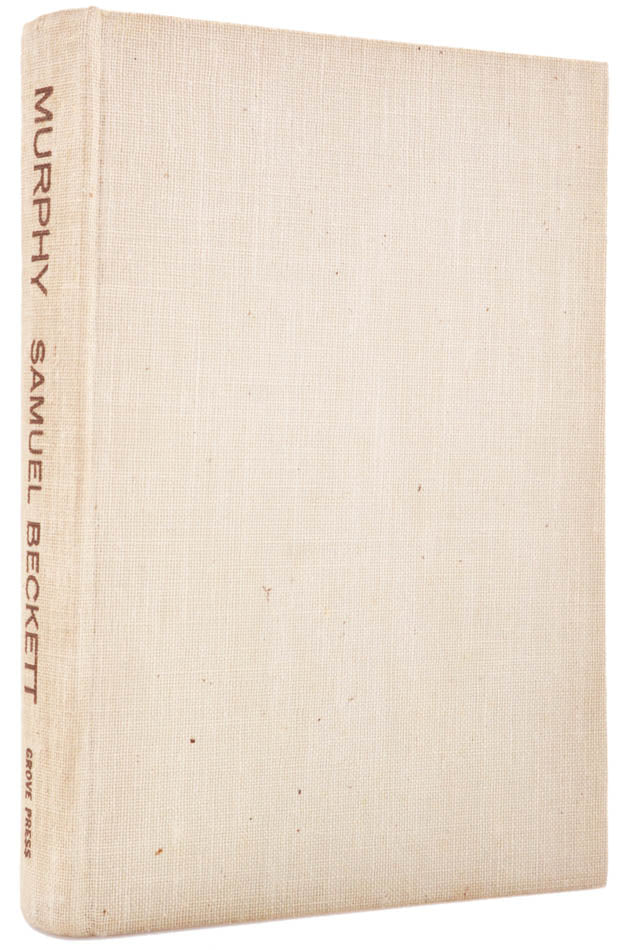 Interesting association copy of the first US edition of Murphy by Samuel Beckett, with contemporary gift inscription of all-round far-out guy Jay Landesman