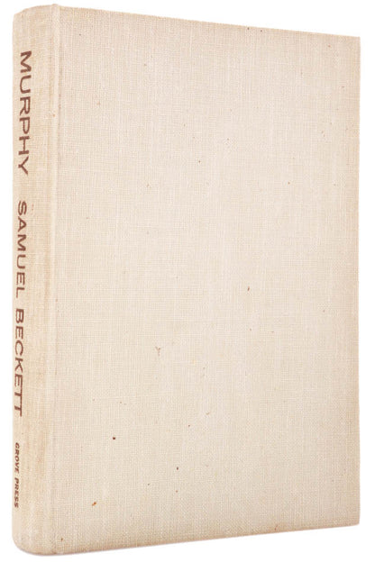 Interesting association copy of the first US edition of Murphy by Samuel Beckett, with contemporary gift inscription of all-round far-out guy Jay Landesman