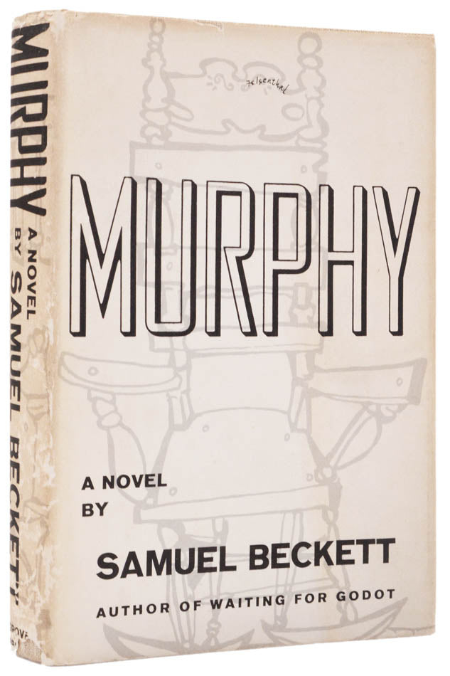 Interesting association copy of the first US edition of Murphy by Samuel Beckett, with contemporary gift inscription of all-round far-out guy Jay Landesman