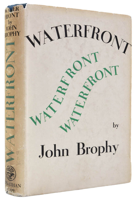 An uncommon book in dust jacket, strikingly similar to, and coeval with, Malcolm Lowry's first book Ultramarine. Inscribed to Irish writer Conal O'Riordan.