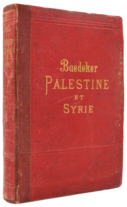 With therare censorship slip advising the traveller to hide this guidebook in his pocket before crossing the Turkish frontier.