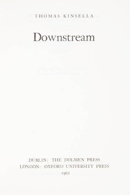 A good copy of the first edition with an autograph note from the author. 
