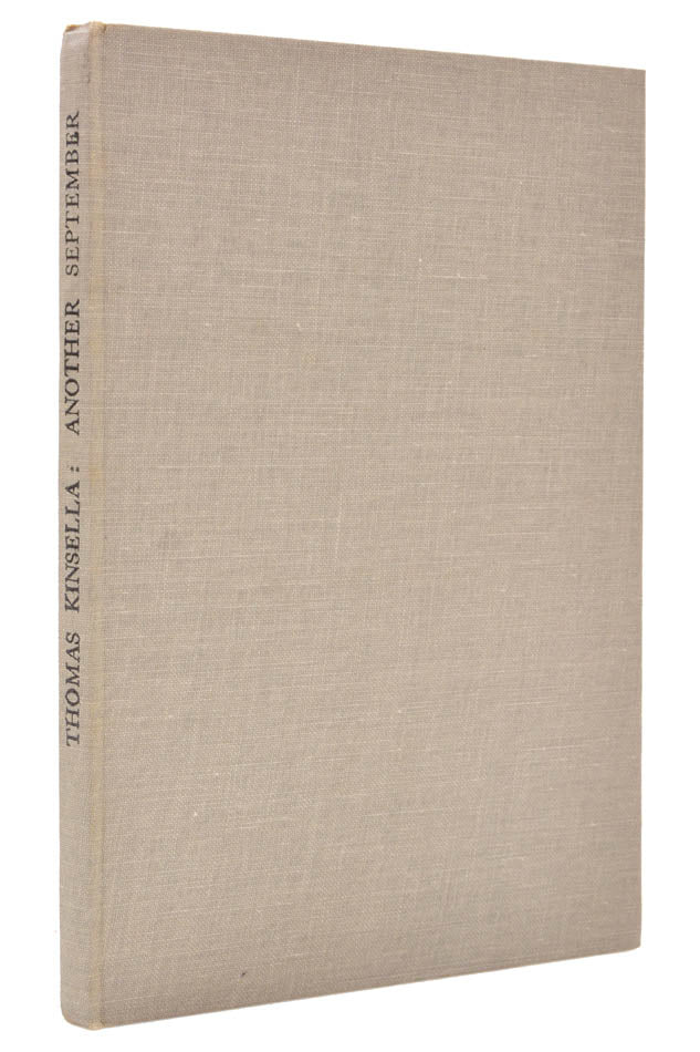 A good copy with signed invitation to drinks from the author. 