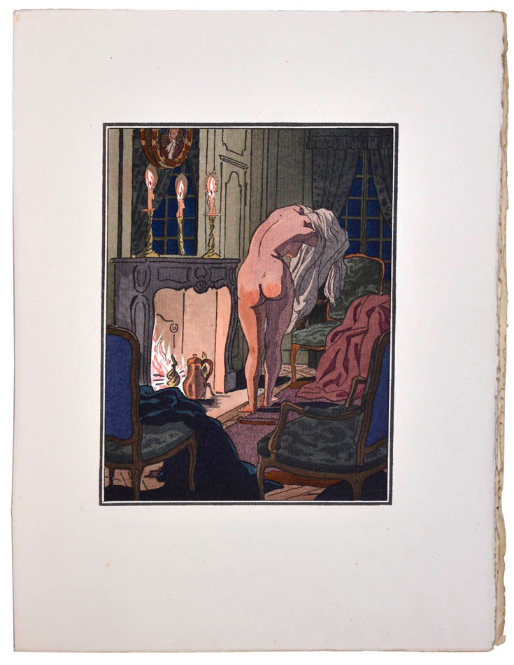Limited edition, one of 500 copies with 45 illustrations from original watercolours by Pierre Brissaud reproduced in pochoir and retouched by hand