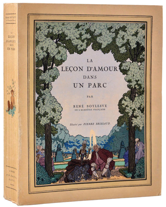 Limited edition, one of 500 copies with 45 illustrations from original watercolours by Pierre Brissaud reproduced in pochoir and retouched by hand