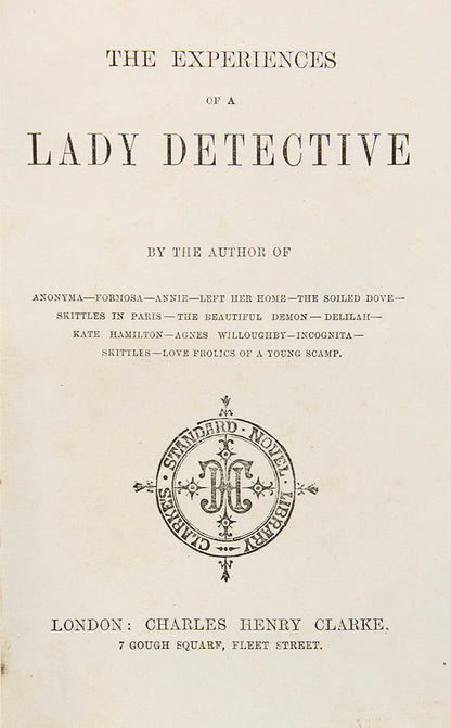 Though originally believed to have first been published in 1861, experts in the genre have determined that to be a 'ghost issue'.