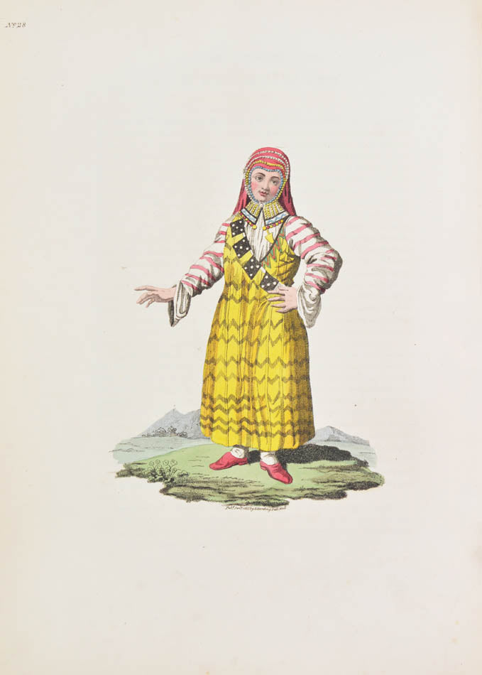 A wonderful costume book of the Russian Empire