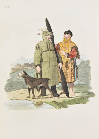 A wonderful costume book of the Russian Empire
