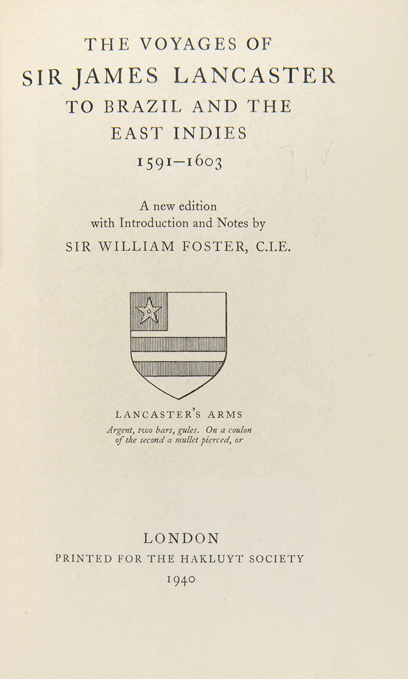 Lancaster's voyage to the East Indies was the earliest of the English Indian expeditions. It was a major factor in the foundation of the East India Company