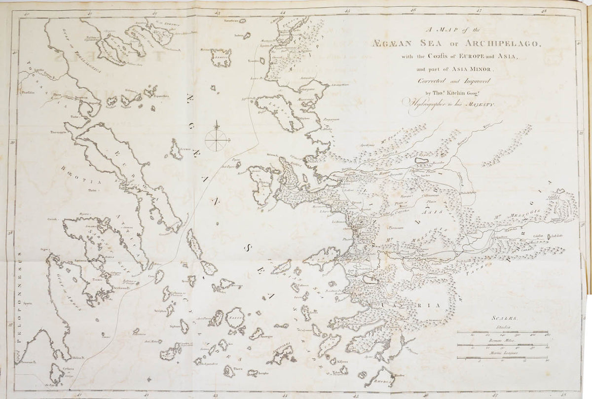 The party spent about a year in Asia Minor; among the places visited were Tenedos, Troas, Chios, Smyrna, Laodiceia (ad Lyceum), Hierapolis, and Ephesus. 