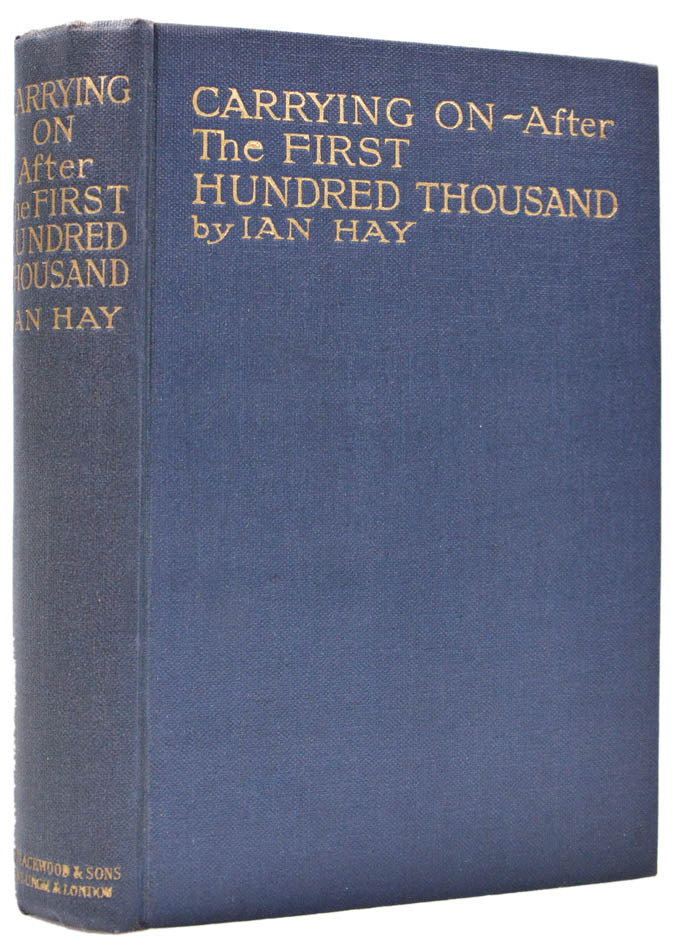 An excellent first edition of the sequel to The First Hundred Thousand "K (1)" (1915), which was one of the most popular books of its time.