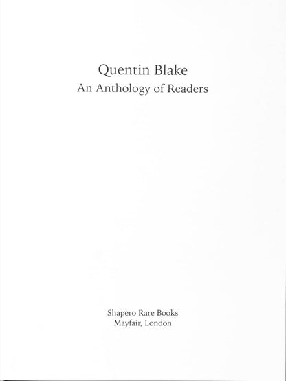 One of 100 numbered copies, complete with a colour giclée print, and 51 original illustrations of readers.