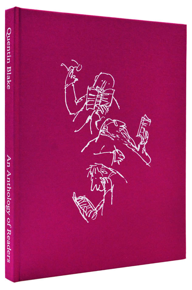 One of 100 numbered copies, complete with a colour giclée print, and 51 original illustrations of readers.