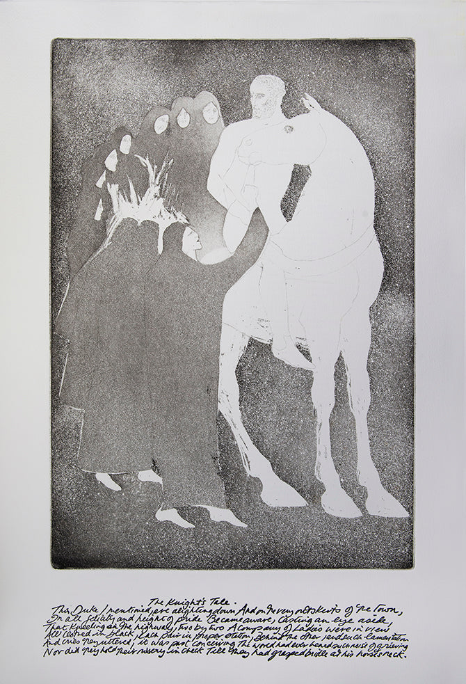 A monumental book with striking full-page etchings by Frink depicting the figures, animals and birds that characterise her work. 