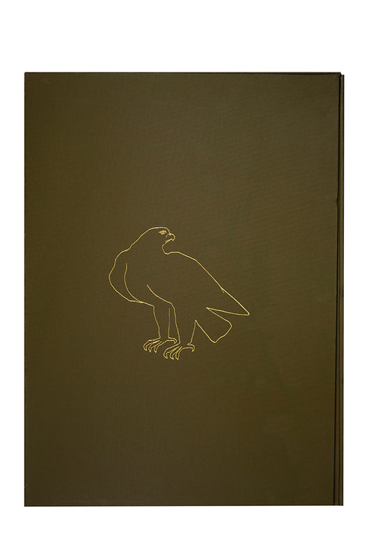 A monumental book with striking full-page etchings by Frink depicting the figures, animals and birds that characterise her work. 