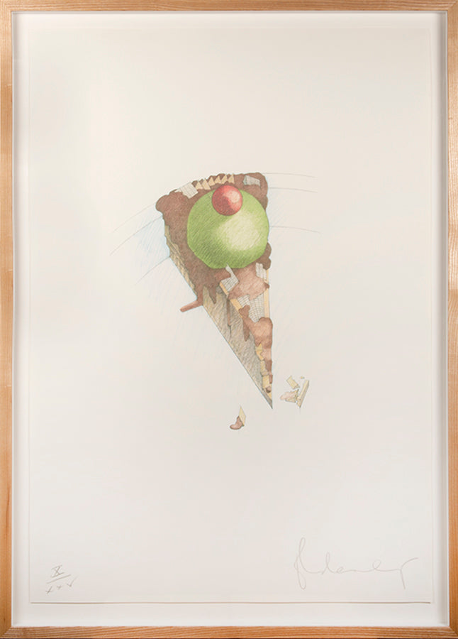 Claes Oldenburg, Museum a la Mode, 1994, lithograph, signed by the artist, from the edition of 175