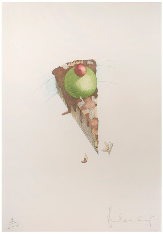 Claes Oldenburg, Museum a la Mode, 1994, lithograph, signed by the artist, from the edition of 175