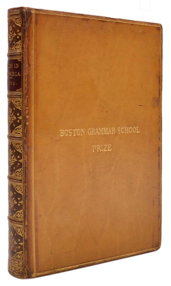 The author's hunting party traveled through the Mareb River region of Abyssinia and encountered lion,and elephant. Much of the narrative is of travel