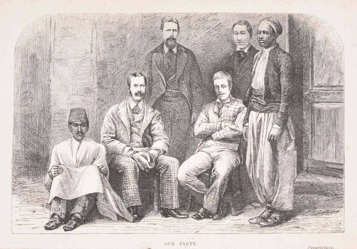 The author's hunting party traveled through the Mareb River region of Abyssinia and encountered lion,and elephant. Much of the narrative is of travel
