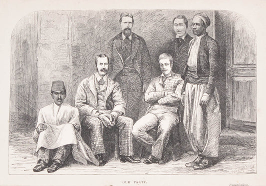 The author's hunting party traveled through the Mareb River region of Abyssinia and encountered lion,and elephant. Much of the narrative is of travel