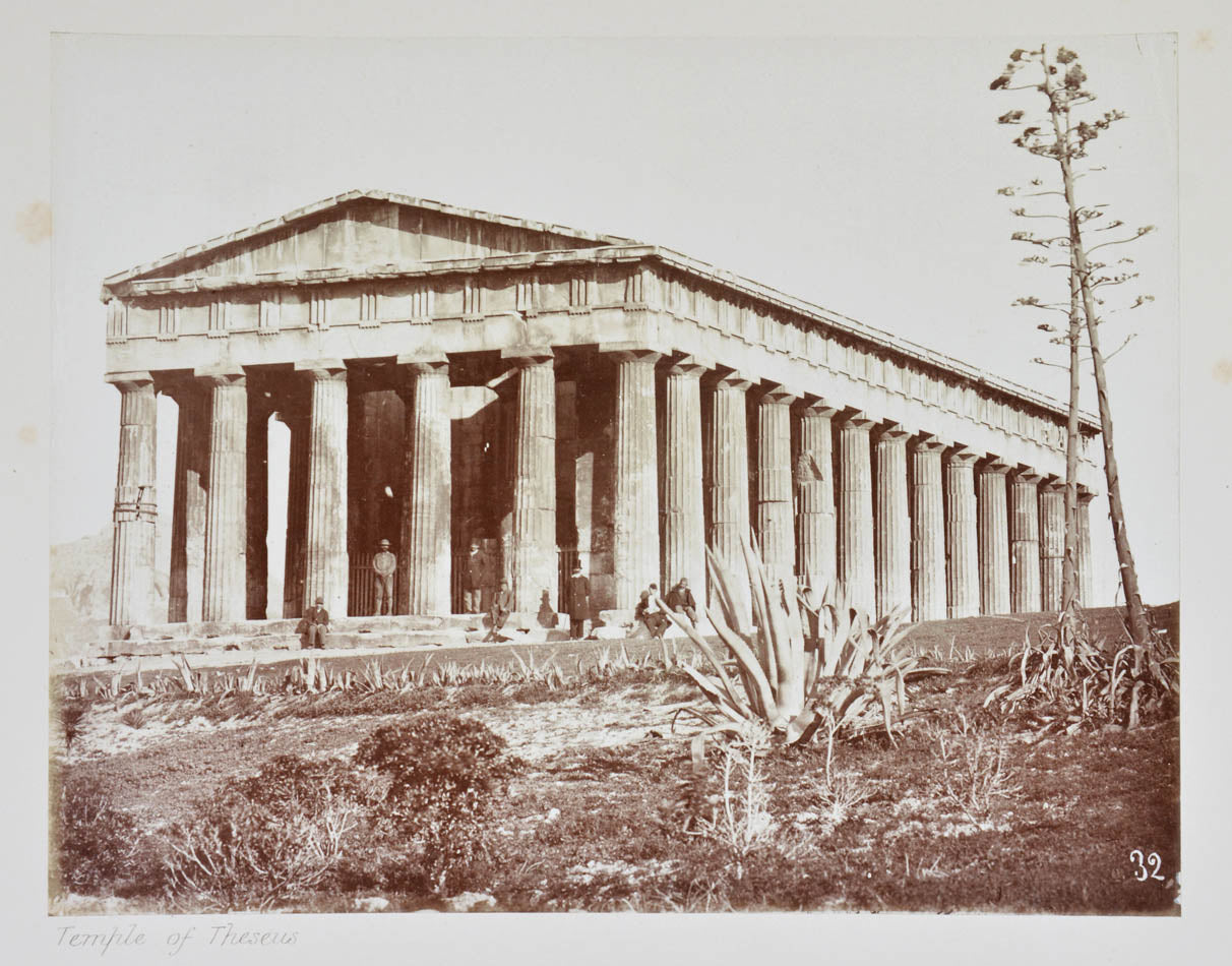 Photographs include: the Acropolis, Temple of Jupiter, Gate of Adrian, Theatre of Herodes Atticus, Propylea, Temple of Nike, etc.