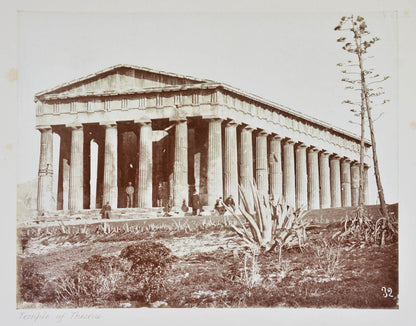 Photographs include: the Acropolis, Temple of Jupiter, Gate of Adrian, Theatre of Herodes Atticus, Propylea, Temple of Nike, etc.