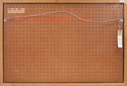 Liquitex on board signed and dated, provenance Sidney Janis Gallery, New York