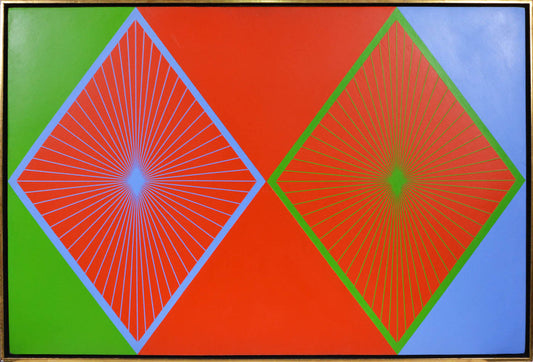 Liquitex on board signed and dated, provenance Sidney Janis Gallery, New York