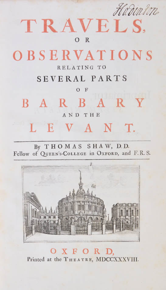 A valuable work, describing Egypt, Sinai, Palestine, Cyprus and North Africa. It is especially esteemed for its botanical and zoological plates.