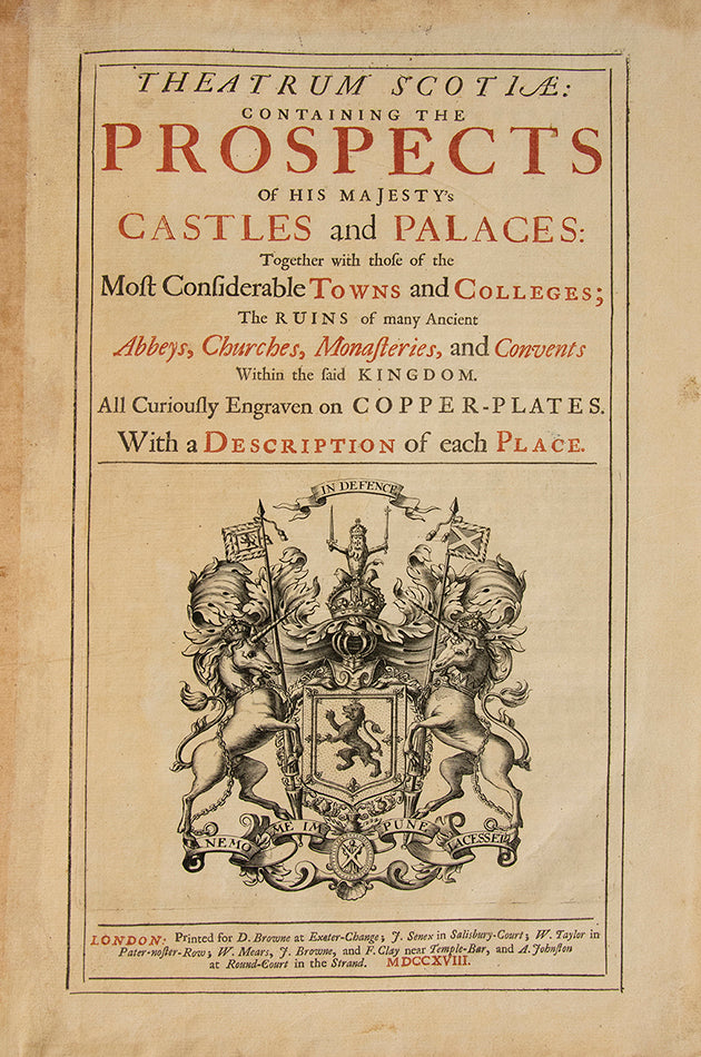 The plates remained the standard views of Scottish towns for over a century.